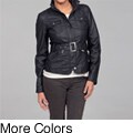 Last Kiss Women's Faux-leather Jacket