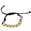 NEXTE Jewelry Goldtone Cuban Chain Bracelet