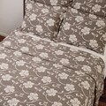 Isadora Khaki Matelasse Queen-size Bedspread