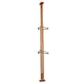 OakRak Floor-to-Ceiling American Red Oak Two Bike Storage Rack