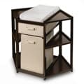 Espresso Corner Changing Table