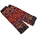Muk Luks Women's Flower Fairisle Fingerless Gloves