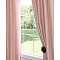 Blush Rose Vintage Faux Textured Dupioni Silk 84-inch Curtain Panel