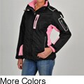 R&O Women's 3-in-1 Water-resistant Hooded Jacket