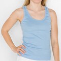 American Apparel Women's XL Baby Blue Baby Rib Tank Top