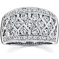 18k White Gold 2ct TDW Diamond Wedding Ring (I, SI1)