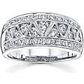 18k White Gold 1 1/8ct TDW Diamond Wedding Ring (I, SI1)