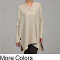 Razzle Dazzle Women's Long Sleeve Shawl Poncho