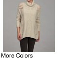 Razzle Dazzle Women's Long-sleeve Cowl Neck Poncho