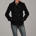 Kenneth Cole Women's Tweed Double-breasted Coat FINAL SALE