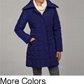 Kenneth Cole Women's Foldover Collar Zip Coat