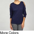 Jessica Simpson Junior's Embellished Cold Shoulder Top