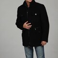 Andrew Marc Men's Black Plush Wool Coat FINAL SALE