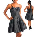 Stanzino Women's Black Evening Wear Party Dress