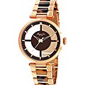 Kenneth Cole New York Women's Gold-tone Steel and Tortoise Watch