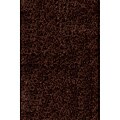 Handmade Posh Chocolate Brown Shag Rug (5' x 7')