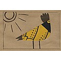 Global Handmade Hope Set of 4 Kitenge African Proverb Song Bird Cards (Kenya)
