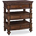 British Heritage Mahogany Open Nightstand