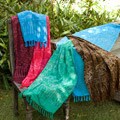 Rayon Batik Colorful Shawl (Indonesia)