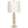Three Stacked Crystal Table Lamp