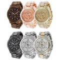 Geneva Platinum Women's Chronograph-style Link Watch