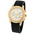 Yves Bertelin Paris Women's Chronograph Goldtone/ Black Watch