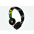 House Of Marley Jammin' Positive Vibrations' Rasta Headphone with 3 Button Mic