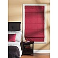 Taos Garnet Fabric Roman Shade (48 in. x 72 in.)