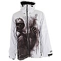 Grenade Men's White Sullen G.A.S. Snowboard Jacket