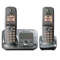 Panasonic KX-TG4132M DECT 6.0 Cordless Phone Digital Answering System with 2 Handsets (Refurbished)