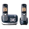 Panasonic KX-TG6572C DECT 6.0 Cordless Phone Digital Answering System with 2 ...