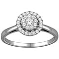 10k White Gold 1/3ct TDW Imperial Diamond Engagement Ring