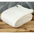 U.S. Polo Association Vanilla Microplush Twin-size All-Season Blanket