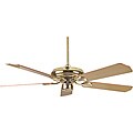 52-inch Polished Brass Ceiling Fan