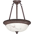 Two-light Semi Flush Mount Pendant