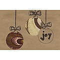 Holiday Ornament Kitenge Fabric Card Set (Kenya)