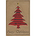 Christmas Tree Kitenge Fabric Card Set (Kenya)