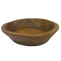 Wood Indian Dough Kneading Bowl