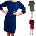 Tabeez Women's Tie Belt Dress