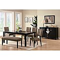 Rockwell Espresso Finish 7-piece Dining Set