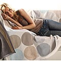 Bocasa Spots Oversize Woven Throw Blanket