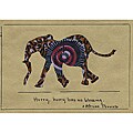 Set of 4 African Proverb Elephant Cards (Kenya)
