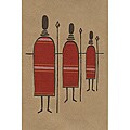 Set of 4 African Proverb Maasai Cards (Kenya)