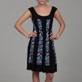 Connected Apparel Women's Printed Dress