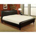 Abbyson Living Lexington Dark Brown Bi-cast Leather King-size Bed