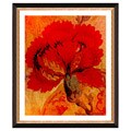 'Symphony in Red' Giclee Frame Matted Print