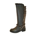 Bucco Women's Black 'Junette' Riding Boots