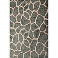 Laguna Ivory/ Blue Shag Rug (7'10 x 9'10)