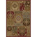 Infinity Collection Beige Area Rug (7'10 x 10'3)