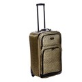 XOXO Golden Leopard 24-inch Fashion Spinner Upright